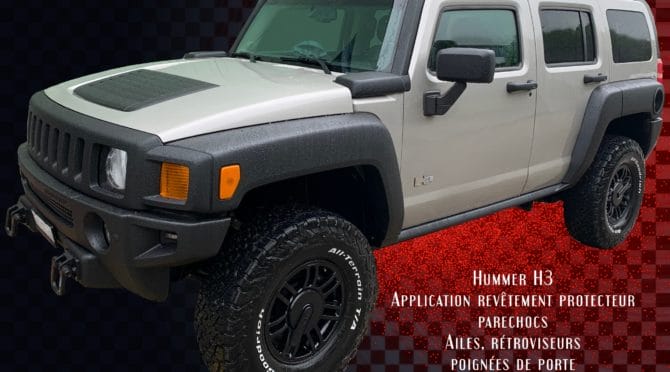 Application Bullet Liner pour Hummer H2