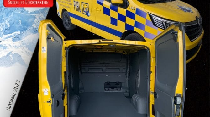Traitement intérieur complet Renault Trafic en Bullet Liner gris pour l'entreprise Liaudet Pial